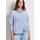 STREET ONE Hemdbluse mit Streifen Muster Blau 40