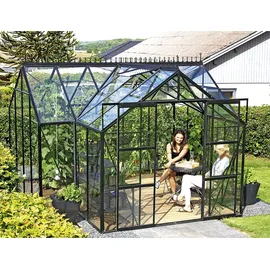 Vitavia Doppeltür-Set für Gewächshaus Sirius schwarz
