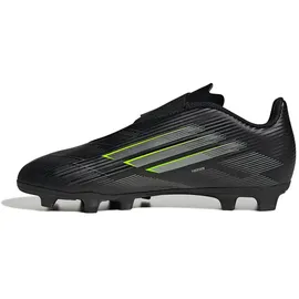 adidas F50 Club FG/MG Kinder core black/iron met./lucid lemon 38