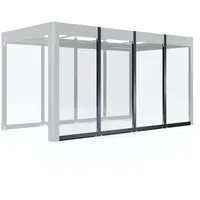 Sunelements Wandelement SunCover Infinity 6mm Acrylglas klar 4m Acrylglas