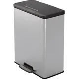 Curver Deco Rechteckig 65 l Silber