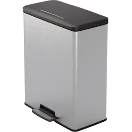 Curver Deco Rechteckig 65 l Silber