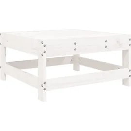 vidaXL Garten-Sofagarnitur 8-tlg. Loungeset weiß