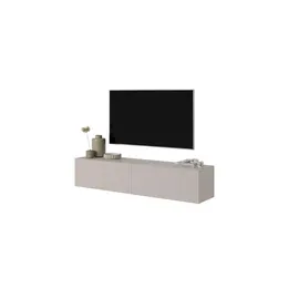 Selsey - grau - Maße cm Graubeige mit gefräster Front