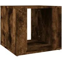 VidaXL Nachttisch Räuchereiche 41x40x36 cm Holzwerkstoff