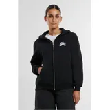 miss tee Mister Tee Hoodie Romantic Dreamers Ladies Fluffy Zip Hoody schwarz XS