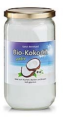 Organic Coconut Oil 1000 ml cold pressed - 1 litre