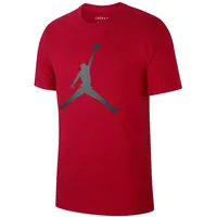 Nike Herren Jumpman Ss Crew T-Shirt, Gym Red/Black, S