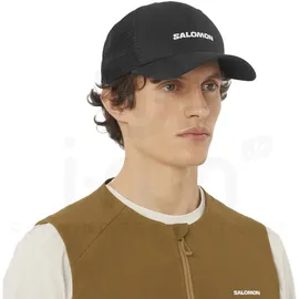 Salomon Logo Trucker Kappe schwarz S-M