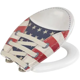 ADOB WC-Sitz Sneaker bunt