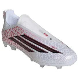 adidas F50 League Laceless FG/MG Cloud White / Core Black / Lucid Red 30