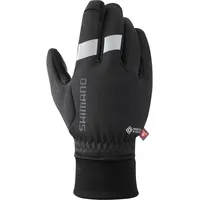 Shimano Fahrrad-Handschuhe WINDSTOPPER Primaloft schwarz XL
