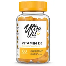 pdm to be maintained Ultravit Vitamin D3 Gummis Gummidrops 60 St.
