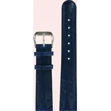 Certina Leder Ds Professional Lederband Blau 18/16mm C600007024 - blau,genarbt,rind