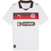 Puma FC St. Pauli Auswärtstrikot 25/26 Kinder Weiß Gr. 140