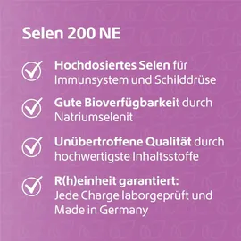 R(h)ein Nutrition Selen 200 NE Kapseln