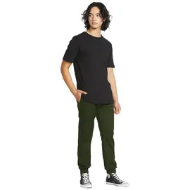 Volcom Frickin Slim Sweatpants dark green Gr. XL