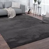 Paco Home Cadiz 630 Kurzflorteppich 60 x 100 cm anthrazit