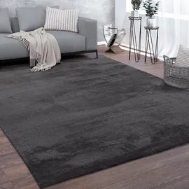 Paco Home Cadiz 630 Kurzflorteppich 60 x 100 cm anthrazit