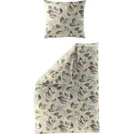 BIERBAUM 4136 Blätter Beige 155 x 220 cm + 2 x 80 x 80 cm