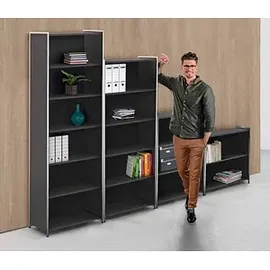 Kerkmann Artline Aktenregal 80 x 38 x 78 grau