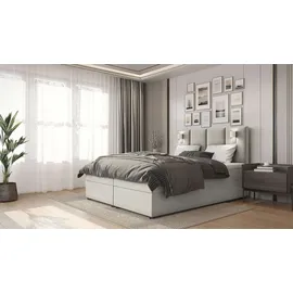 Best For Home Parma Bonellfederkern inkl. 7-Zonen Topper T-30-Boxspringbett mit betkasten, mit Lieferung, Aufbau & Entsorgung