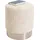 Kare Hocker Berry High Polyester 39 x 47 x 39 cm Silber/Beige
