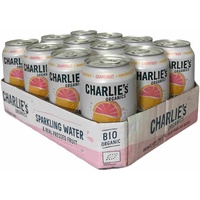 Charlie's Organics Sparkling Water Grapefruit (12x330ml Dose NL EINWEG)