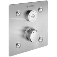 Schell Fertigset LINUS Basic D-C-M Mischwasser, Edelstahl