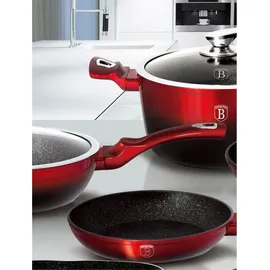 Berlinger Haus Garnki Metallic Burgundy Line 15 ElementówBH1632N - Rot