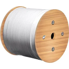 goobay CAT 7A S/FTP (PiMF), Orange, 100 m - CU, AWG 23/1 (solid), LSZH