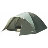 High Peak Kuppelzelt Nevada 3, Campingzelt mit Vorbau, Iglu-Zelt für 3 Personen, doppelwandig, wasserdicht, Ventilationssystem, Wetterschutz-Eingang, Moskitoschutz L 205cm x W 205cm x H 120cm