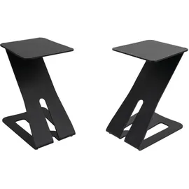 Showgear Table Monitor Z-Stand, Zwei Tischständer für Studiomonitore - schwarz