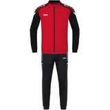 Jako Trainingsanzug Polyester Performance Rot/Schwarz, 140