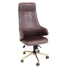aea Drehstuhl Ergonomisch Braun