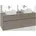 Waschtischunterschrank C04800AF 140x54 8x50cm für 2 Waschtische Soft green