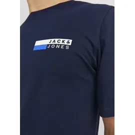 JACK & JONES Rundhalsshirt »JJECORP LOGO TEE PLAY SS O-NECK NOOS«, blau