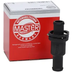 MASTER-SPORT Kühlwasserthermostat VW 653713580 4E0121113 Thermostat,Thermostat, Kühlmittel,Kühler Thermostat,Kühlmittelthermostat,Kühlwasserregler