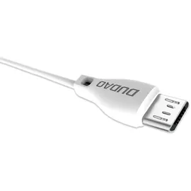 DUDAO USB - Micro-usb-kabel 2,4 M Weiß