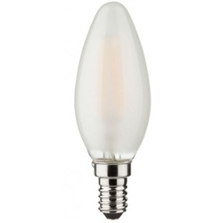 Müller Licht LED Kerzenlampe 4,5W (40W) E14 927 360° NODIM Matt