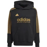 Adidas Kinder Kapuzensweat Tiro Nations Pack Kids, Black/STTAN/TMVIRE 176