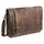 GREENLAND Montana Umhängetasche Leder 40 cm Laptopfach Greenland braun