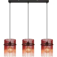 GLOBO Gorley 3-flg. 20 cm rund rot