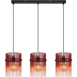 GLOBO Gorley 3-flg. 20 cm rund rot