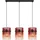 GLOBO Gorley 3-flg. 20 cm rund rot