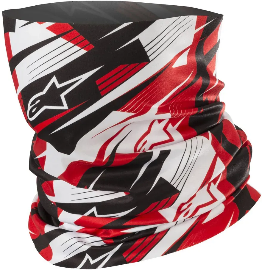 Alpinestars Blurred Halswärmer, schwarz-rot für Männer