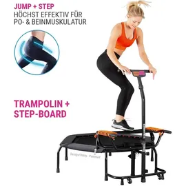 Hammer JumpStep 139 x 133 cm schwarz/orange