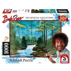 Schmidt Bob Ross Abgelegene Brücke Puzzle 1000 Teile 4001504575366 Schmidt