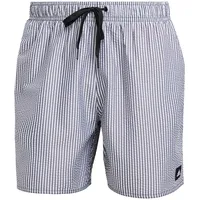 Adidas Stripey Classics Short Length Badeshorts Legend Ink / White XS