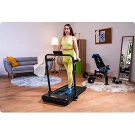 Thunder Laufband Thunder IMPACT BLACK 106,5x40cm 12km/h FitShow klappbar Bluetooth Transportrollen - Schwarz